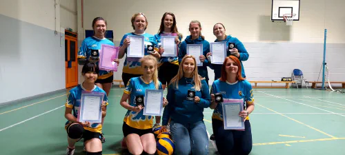 Awards evening Women team Division 2 Runner-Up photo 3