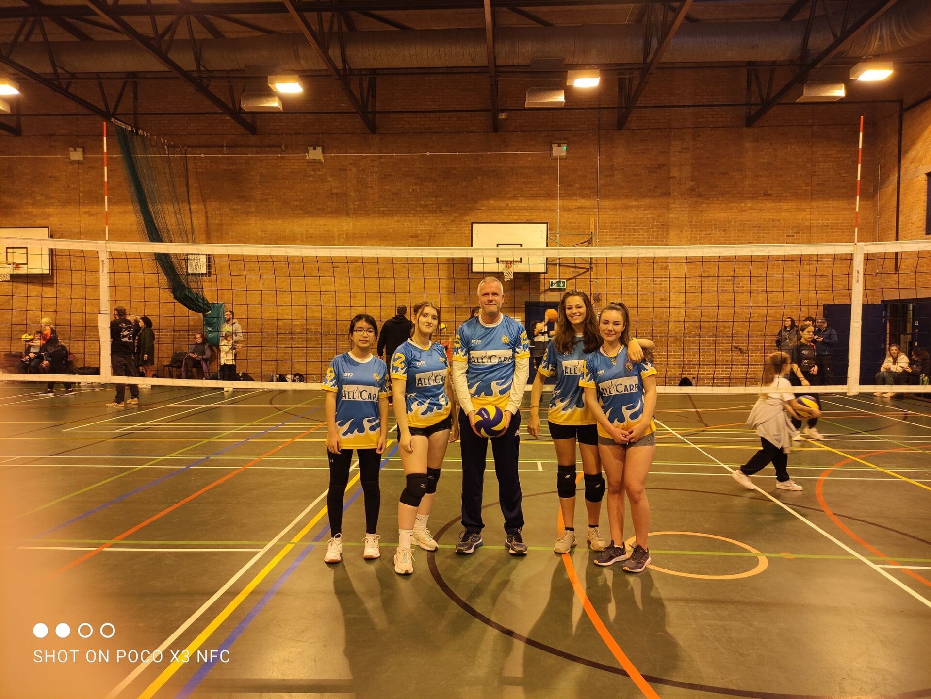 Silver medal - Girls U14/15 Frodsham Volleyball Tournament